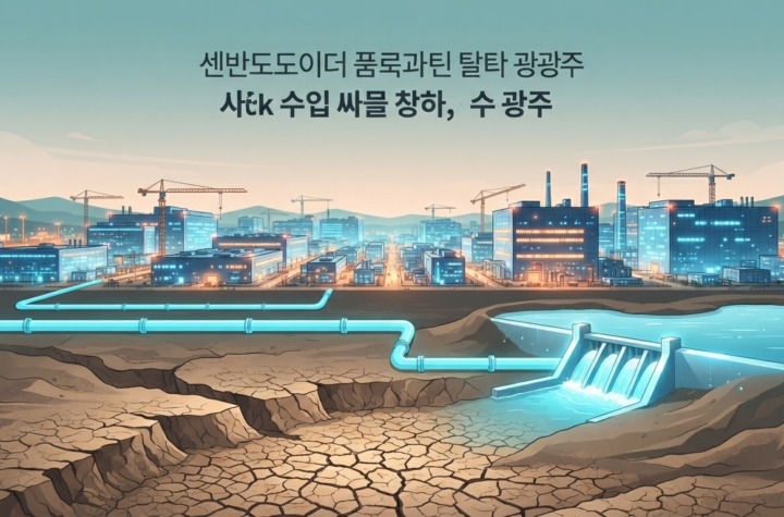 광주 반도체 팹 군 공항 부지 낙점… 이젠 용수 확보 ‘대계’ 짤 때다