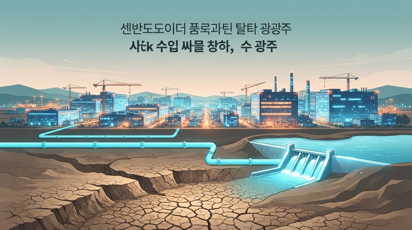 광주 반도체 팹 군 공항 부지 낙점… 이젠 용수 확보 ‘대계’ 짤 때다